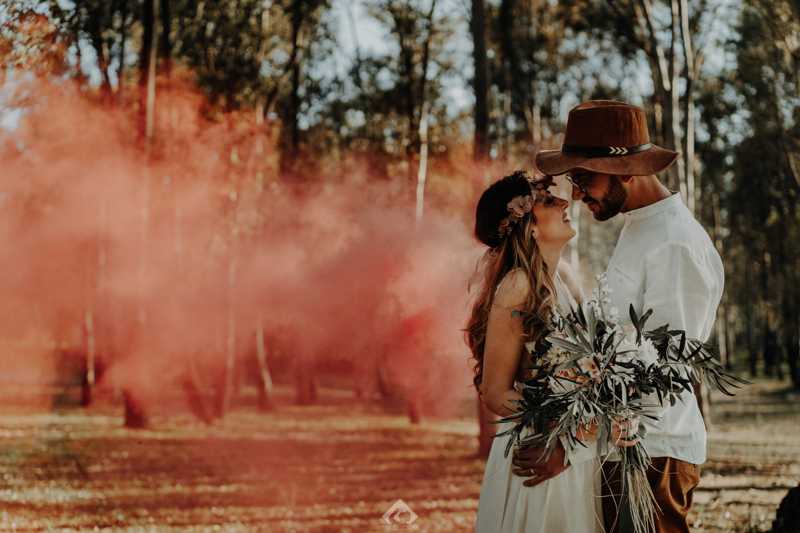 Smoke Bomb: i Fumogeni colorati per il matrimonio