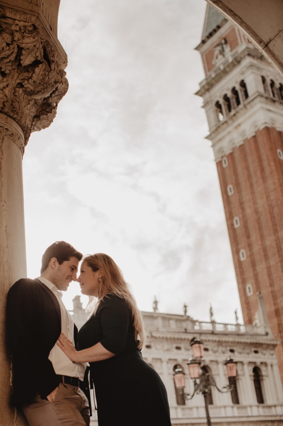 Shooting dopo la proposta di matrimonio a Venezia
