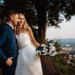 Matrimonio Lago di Como - Real Wedding- Coppia di sposi